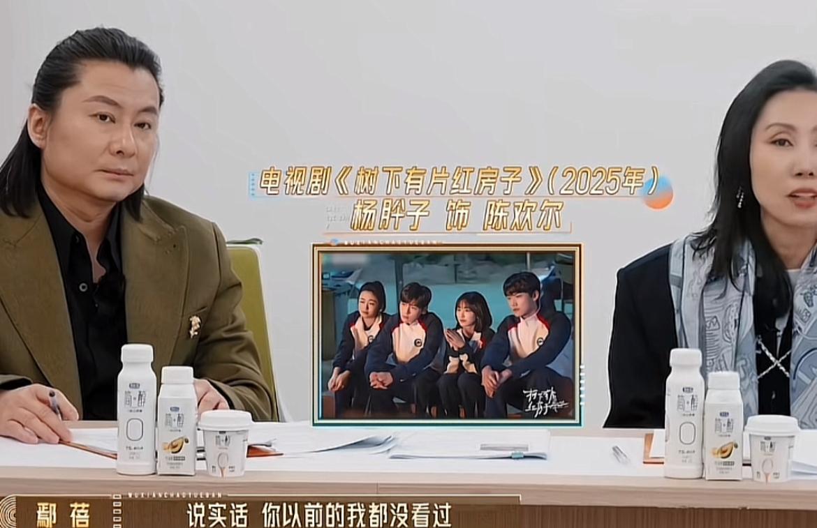 杨肸子说：“我在我现在播的这个剧，就是被大家看到之前，我连来上这个节目的机会都没