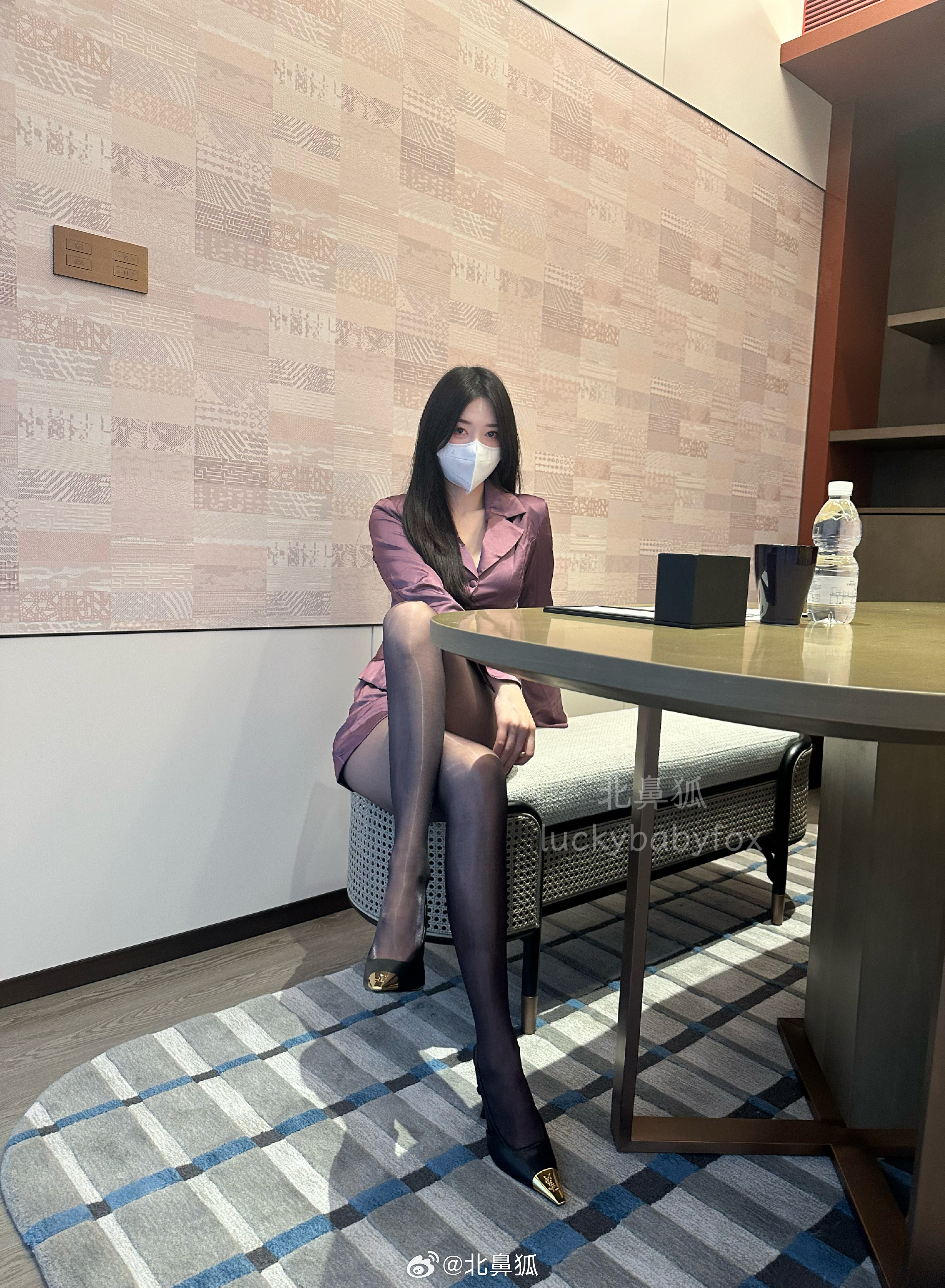 紫色通勤Look💜ootd今天穿什么涞觅润丝