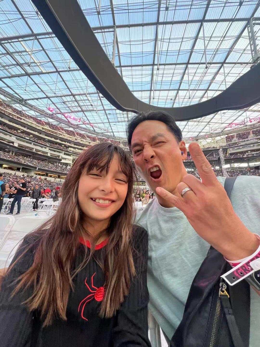 吴彦祖晒娃！女儿Raven吴斐然已经12岁了～吴彦祖晒和女儿合照​​​