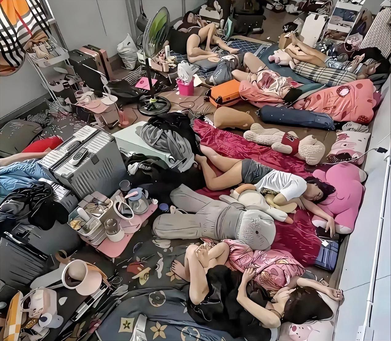 这样的生活环境，月薪5000，包吃包住你愿意吗？​​​