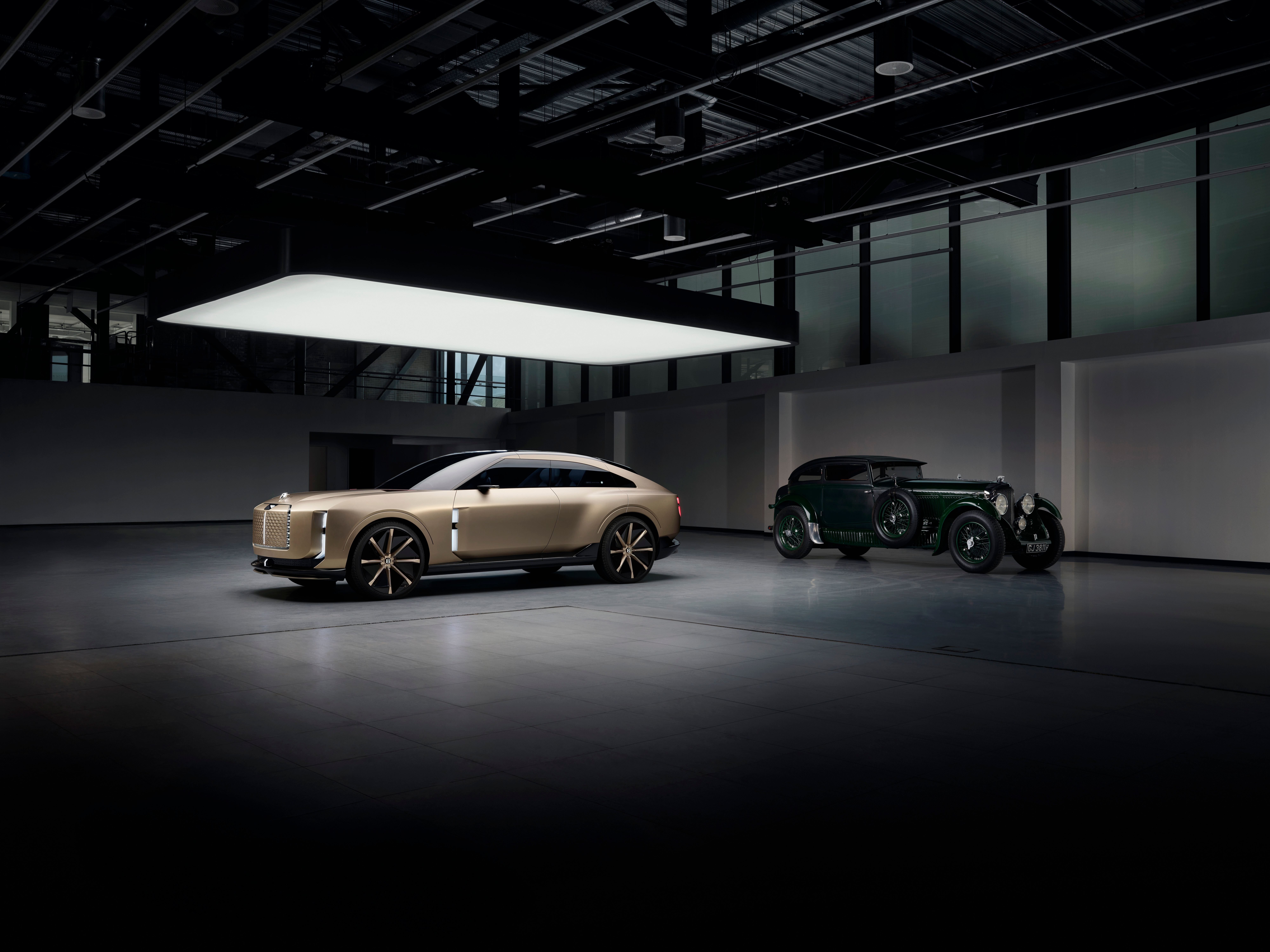 BentleyEXP15宾利宾利EXP15纯电概念车的设计真是让我大跌眼