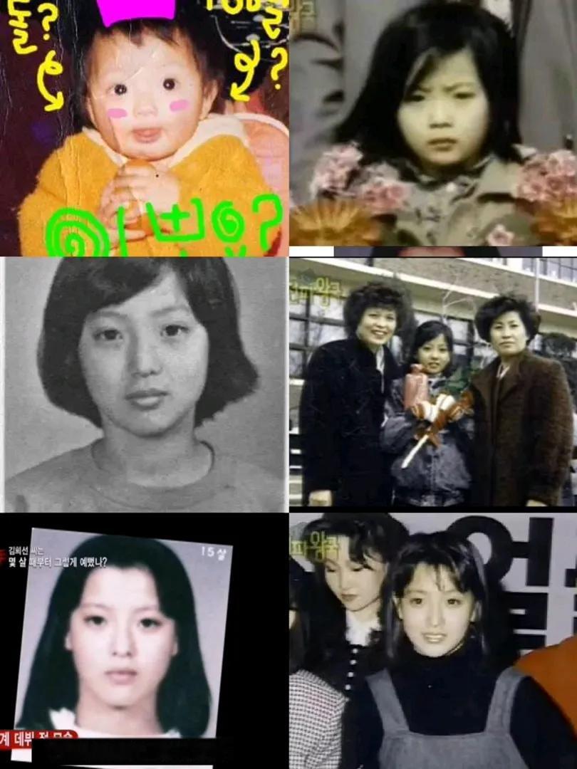 金喜善一组照片证明，她从未整容过，确实是天然美女哦。