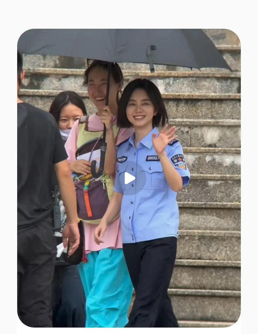 谭松韵VS白鹿，谁更适合短发？