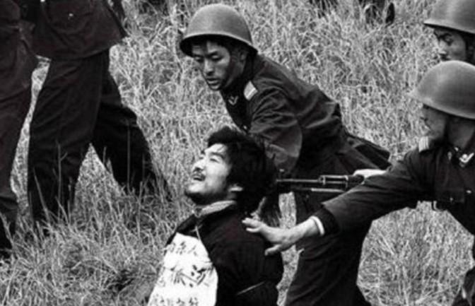 后脑勺抵着刺刀的瞬间，魏振海突然仰头大笑。1990年3月20日的西安北郊草