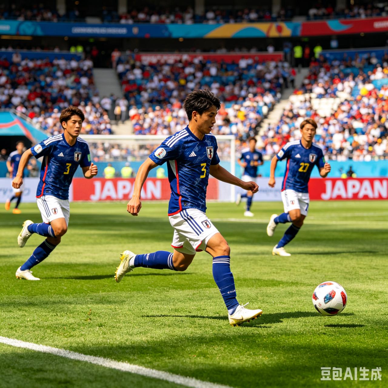 日本队:我承认我声音大了一点。出征世界杯的时候，日本队信誓当当要拿