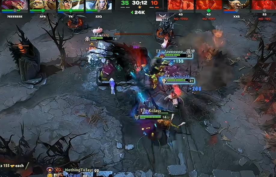 XG第二局一级团雪崩被TT滚雪球滚到结束，一会要图三打命了，说句实话这赛季开始前