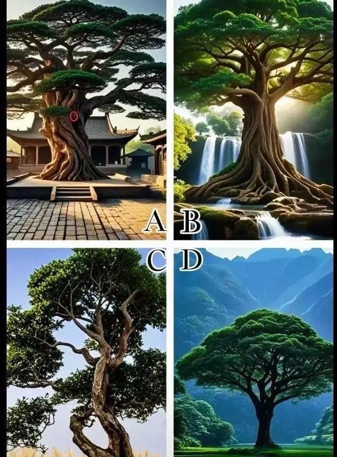 测测你家孩子未来是否走官场？你喜欢哪棵场景的古树？凭第一感觉选择哦！趣味测