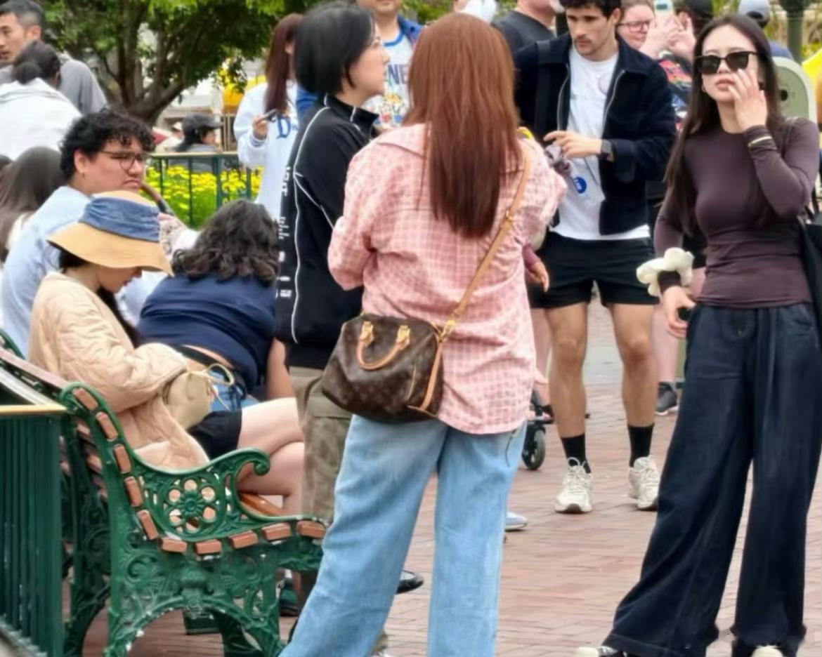 网友在迪士尼偶遇了刘亦菲，其实是茜茜公主回家了