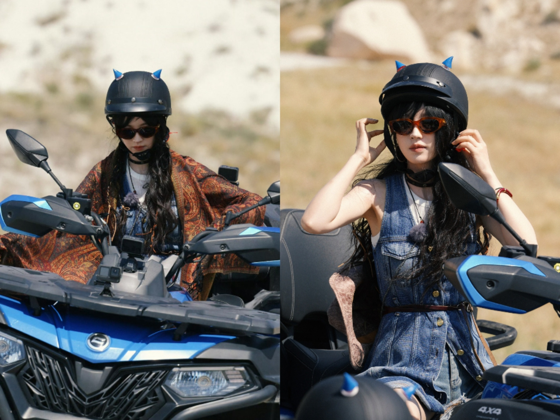 嗯骑车温差感……田曦薇张婧仪