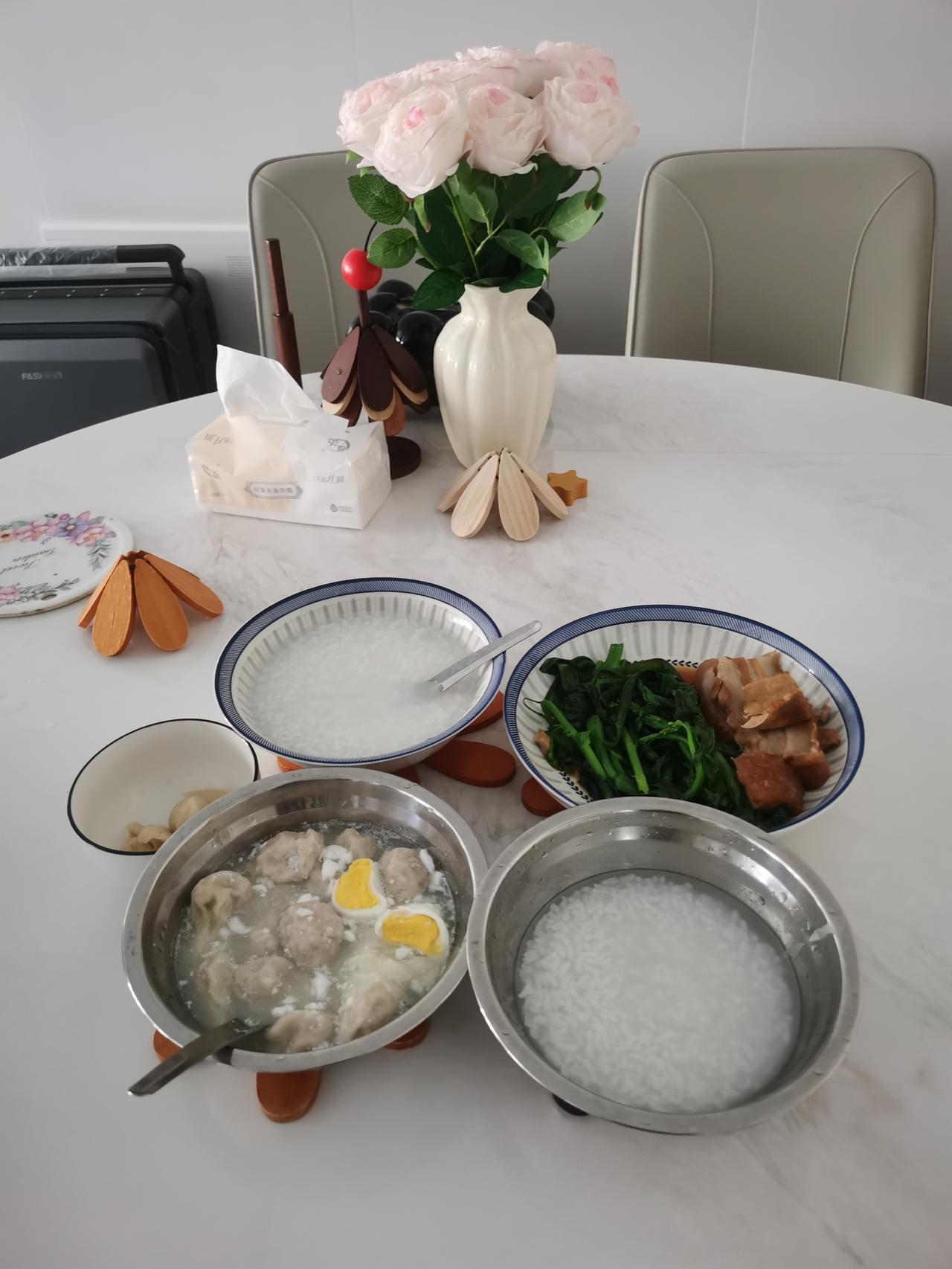 今天的早餐