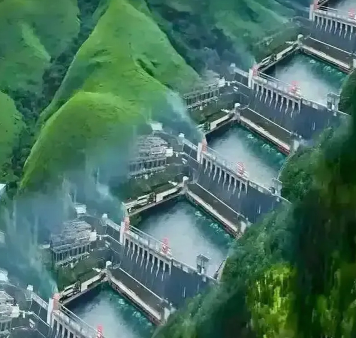 谁说雅鲁藏布江水电站不修坝？但凡是在大江大河中的水电站都会有拦河坝，只是说是什么