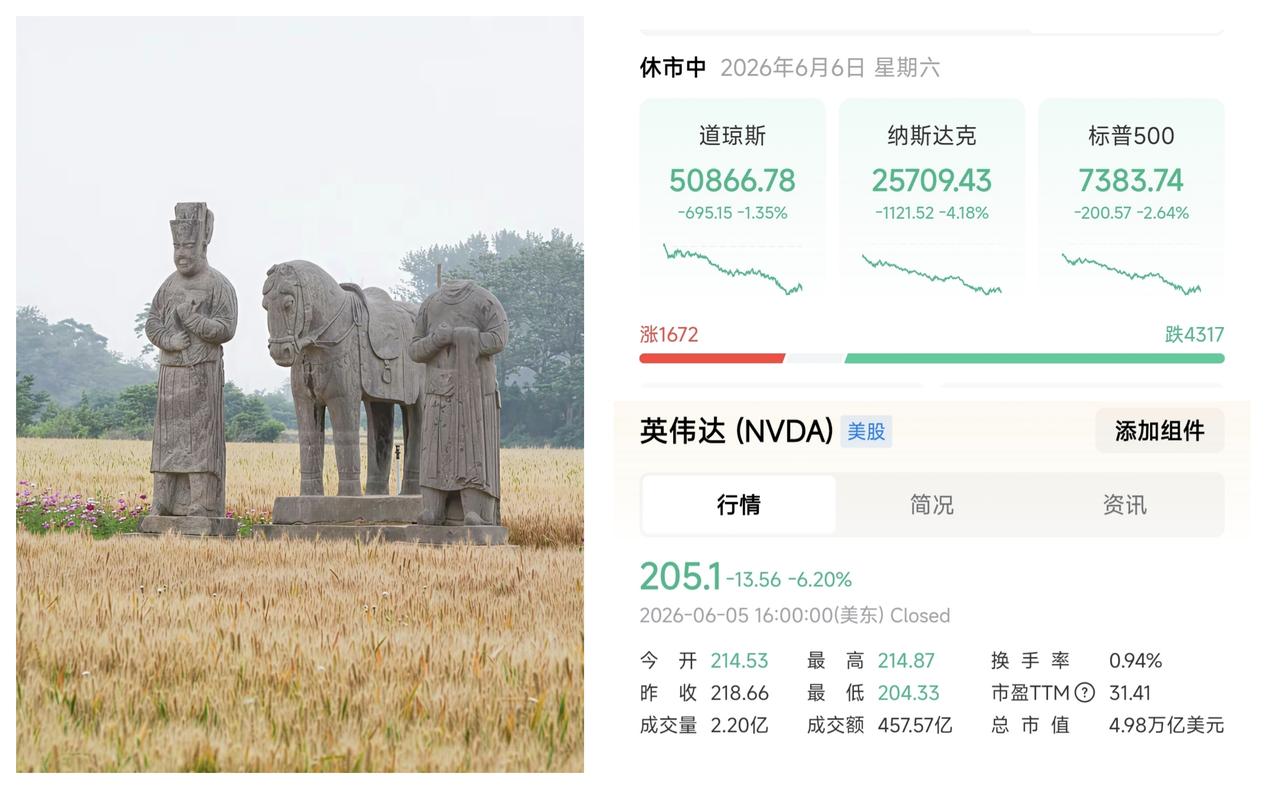 ✨美股无预警突然大崩盘✨☀︎美国股市非理性的重仓半导体和AI，专业人士和贫