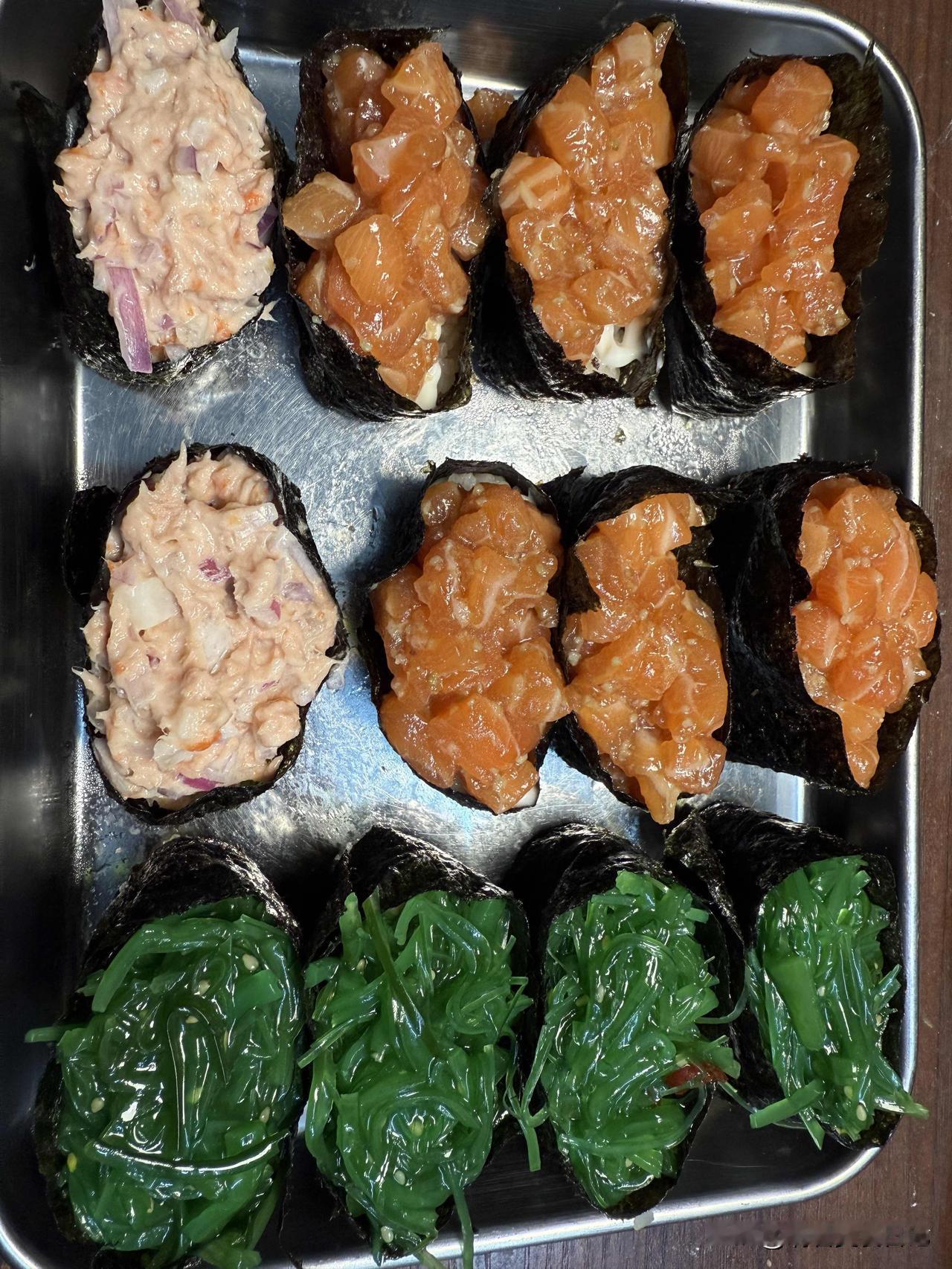 在家也能实现寿司自由……简单营养又美味[赞][赞][赞]