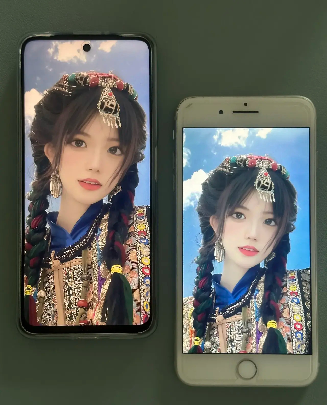 同样是LCD屏幕这区别还挺大，你觉得哪个屏幕的观感最好呢​​​