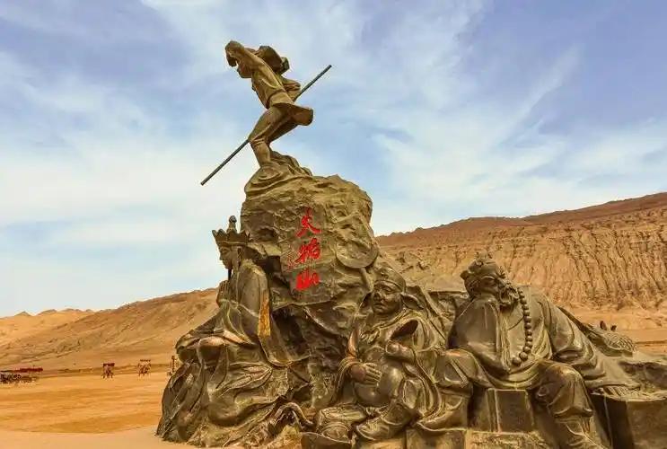 火焰山取景的意外收获！86版西游记经典镜头竟是这么来的拍摄《西游记》“三借芭蕉