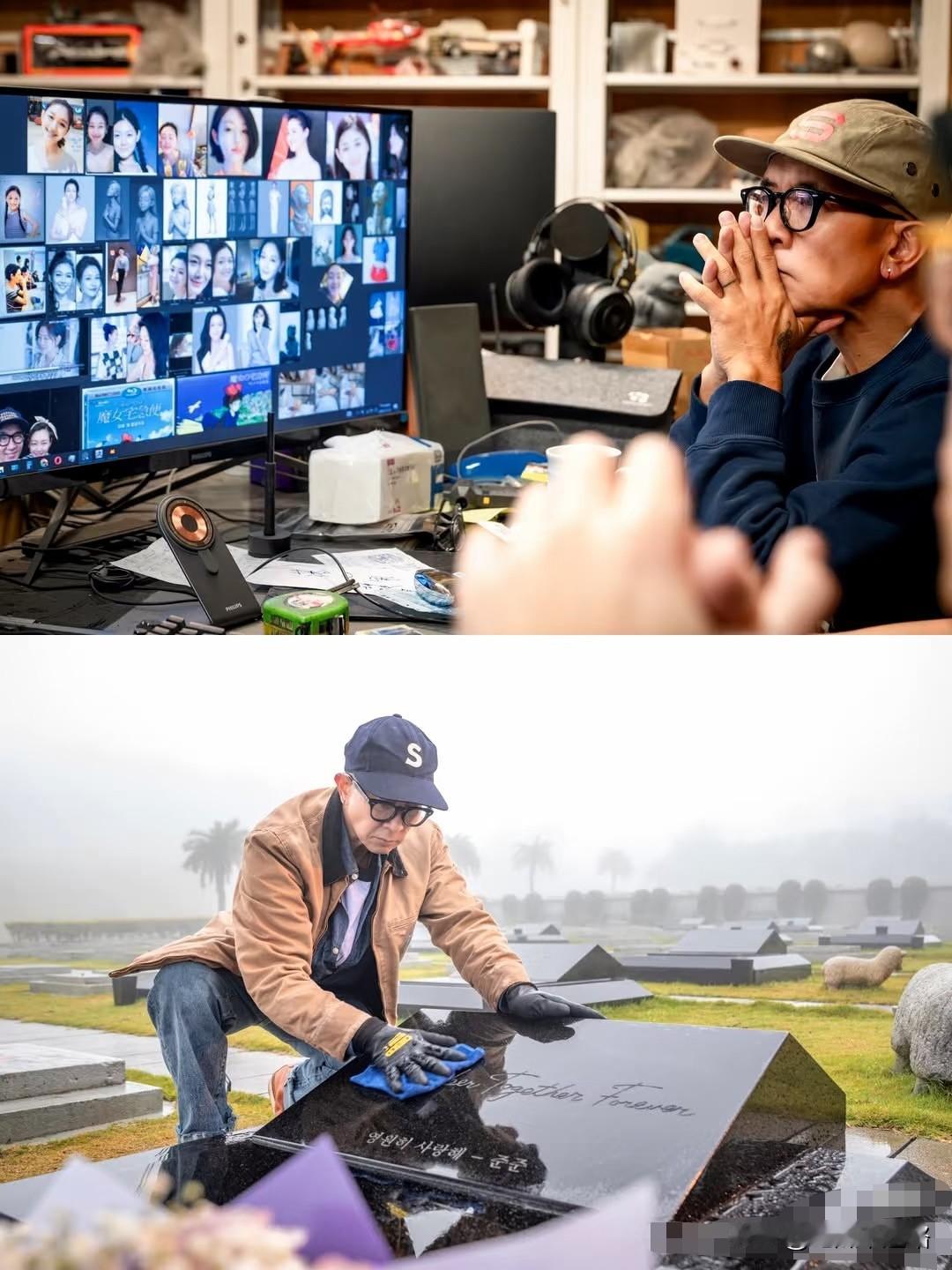 具俊晔的深情戏码演砸了！2月3日，大S离世满一周年，具俊晔每日扫墓的坚持突然被