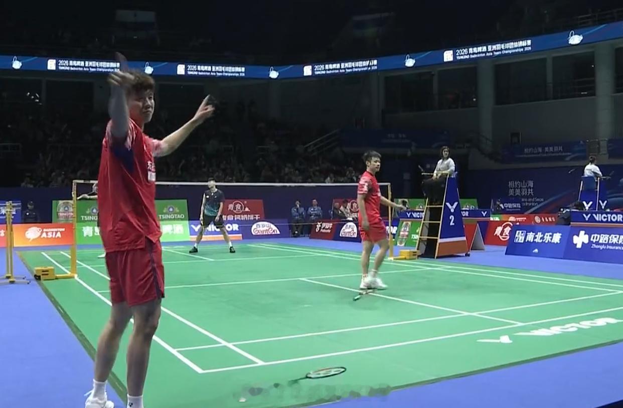 男团1/4赛中国3-1中国台北男单王正行21-1121-10林