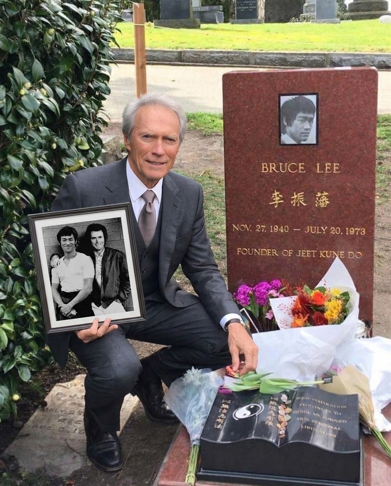 **“安静的访问,响亮的回忆:克林特·伊斯特伍德对永远改变电影的勇士李小龙的默默