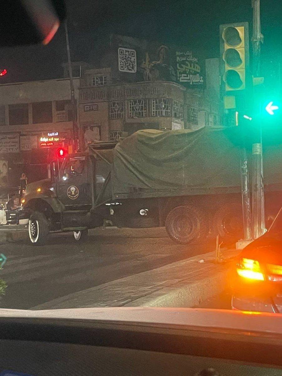 伊拉克军队在巴格达及其附近的巴古拜市部署了大量兵力。据称，伊拉克安全部队此举旨在