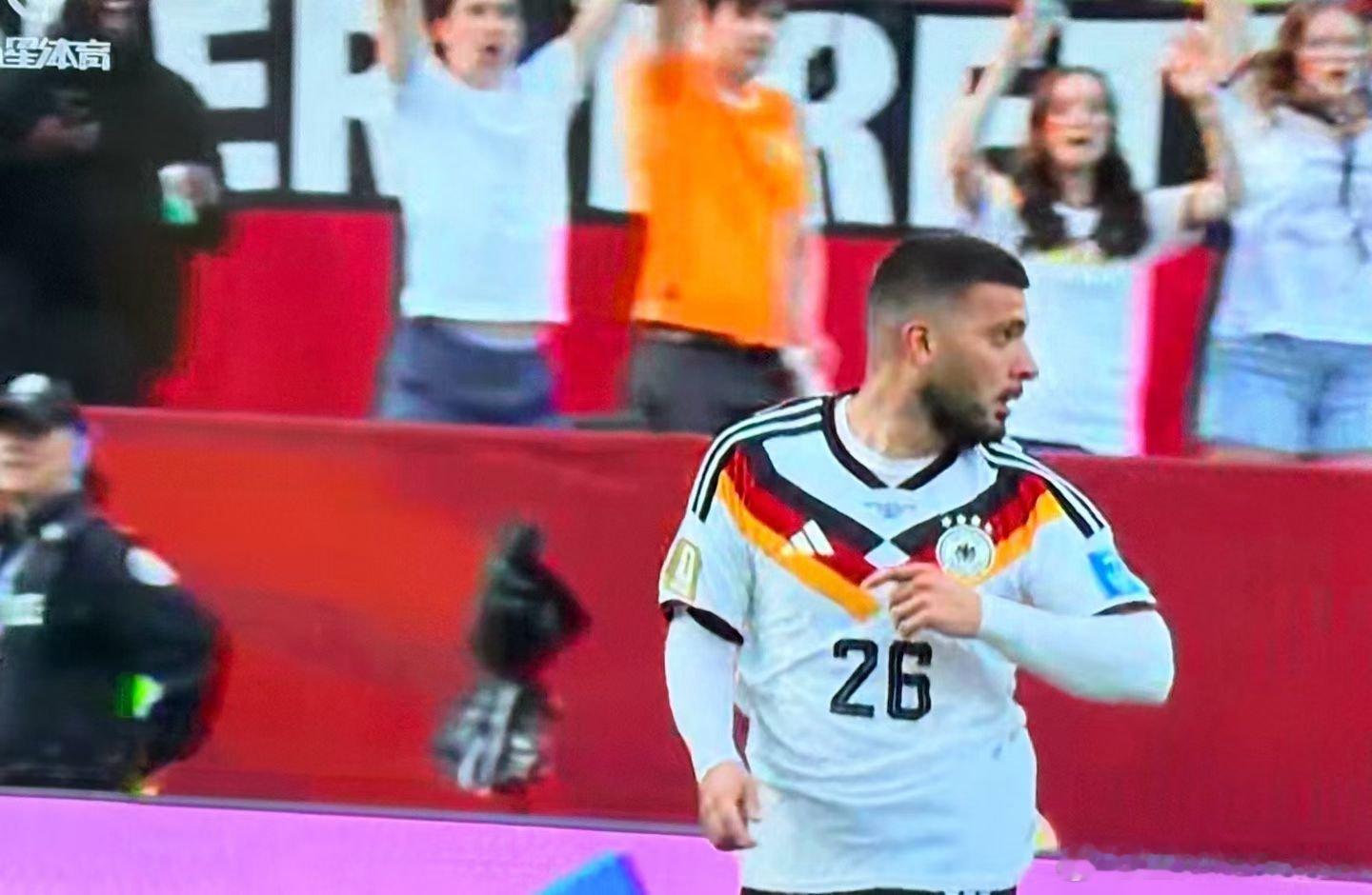 🇩🇪2:1🇨🇮，上半場0:1，下半場進2個