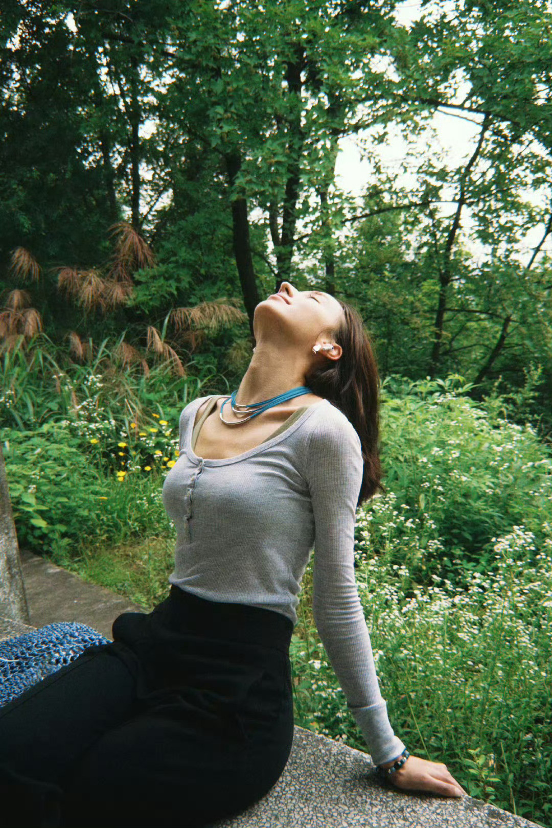 李宛妲这个鼻子李宛妲好优越的侧颜！中德混血还是要权威了🤩​​​