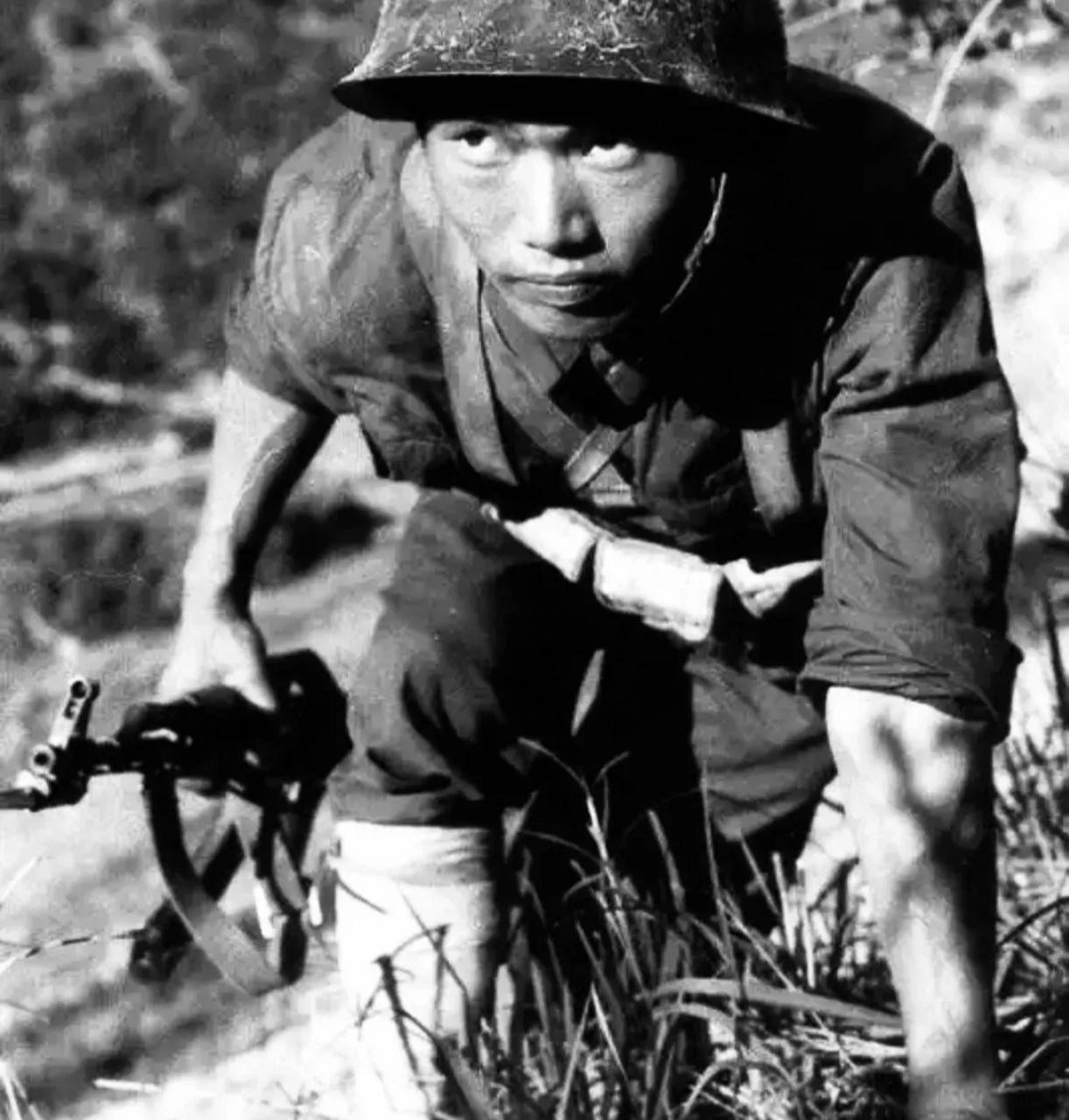 1984年，老山战役打响后，一名战士摔落山崖和部队失去了联系，不料他竟然