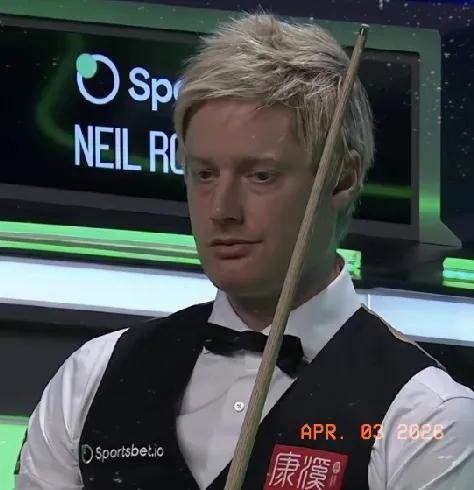 首场斯诺克球员巡回赛半决赛第一阶段，特鲁姆普7-1领先罗伯逊。有议论说，这场半