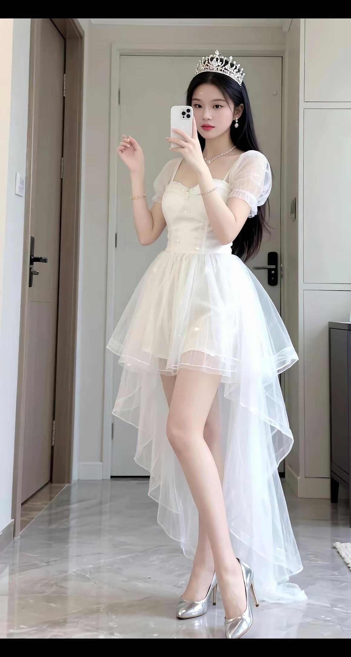 玉冠轻摇，仙姿飘飘。分享女神级美照