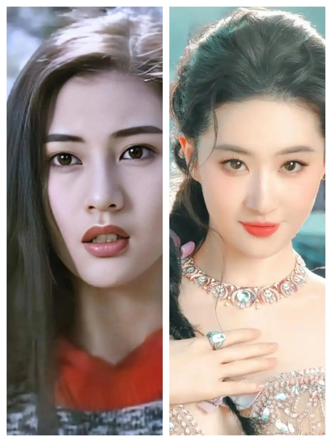李嘉欣和刘亦菲,谁更漂亮?李嘉欣高冷美艳，刘亦菲属于小美女类型