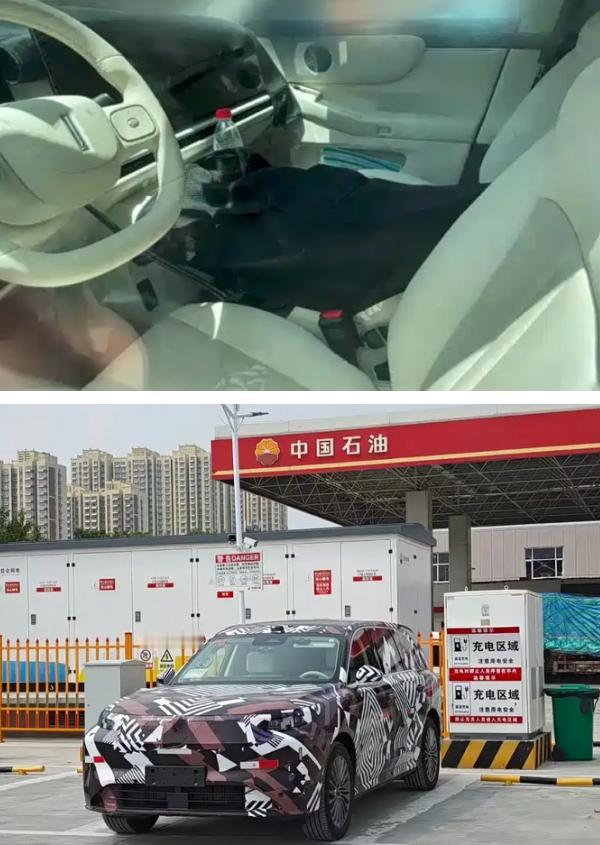 采用大尺寸连屏设计长城魏牌全新SUV内饰谍照曝光日前，汽节车社获悉到一组长城
