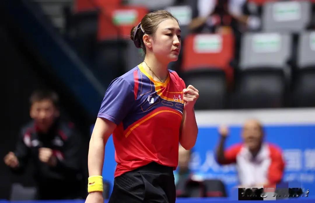 就在刚刚，全运会女单季军诞生！陈梦🆚朱雨玲第一局，陈梦以11-9先下一城