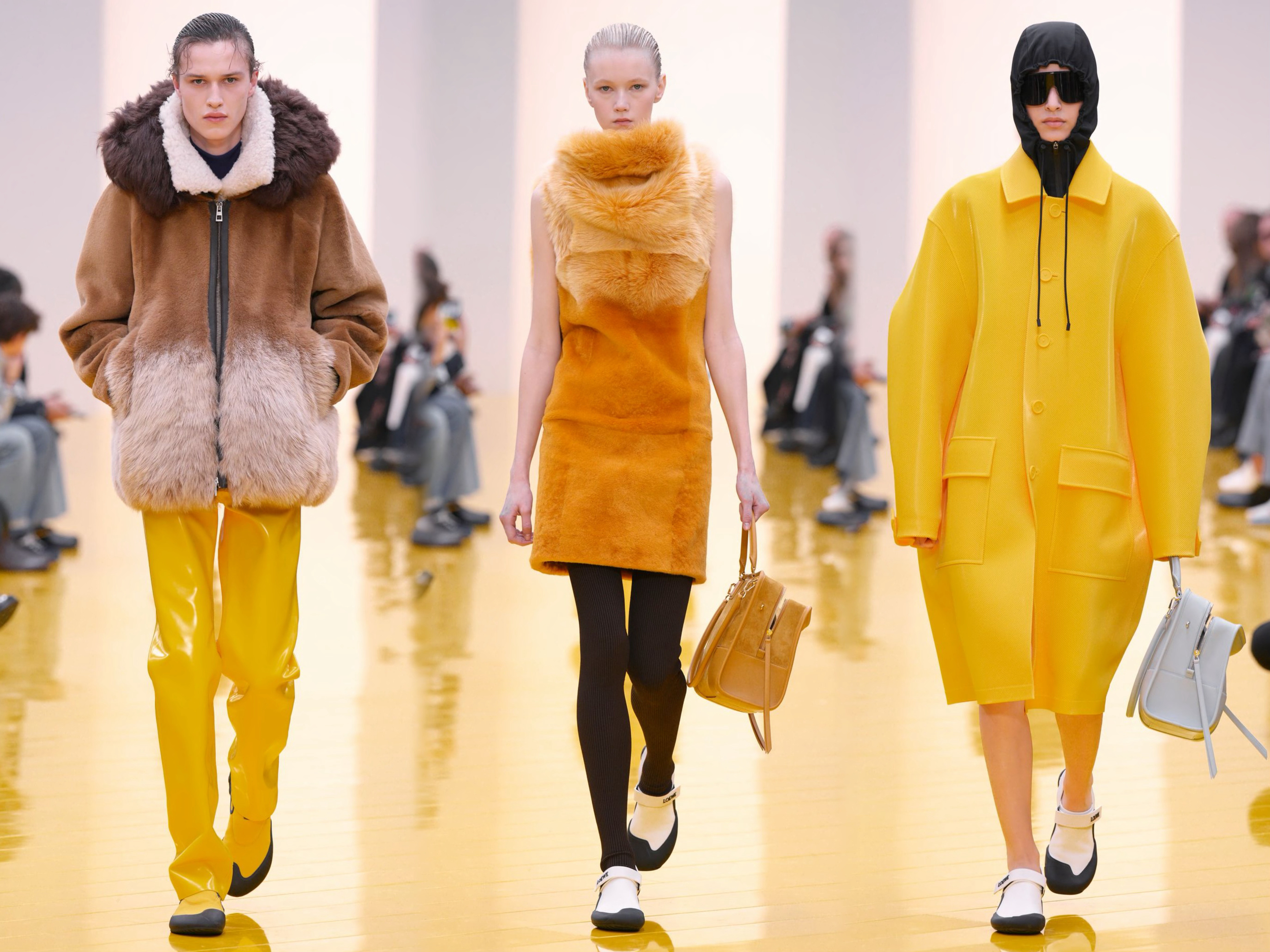 LOEWEF/W2026❤️💛💙直击时尚幕后罗意威2026秋冬时装