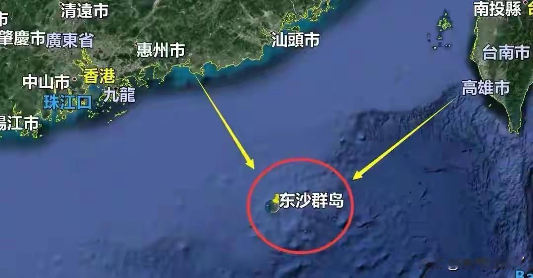 中国大陆无人机巡航穿越台湾省管辖的东沙岛！最让人拍案叫绝的，莫过于台