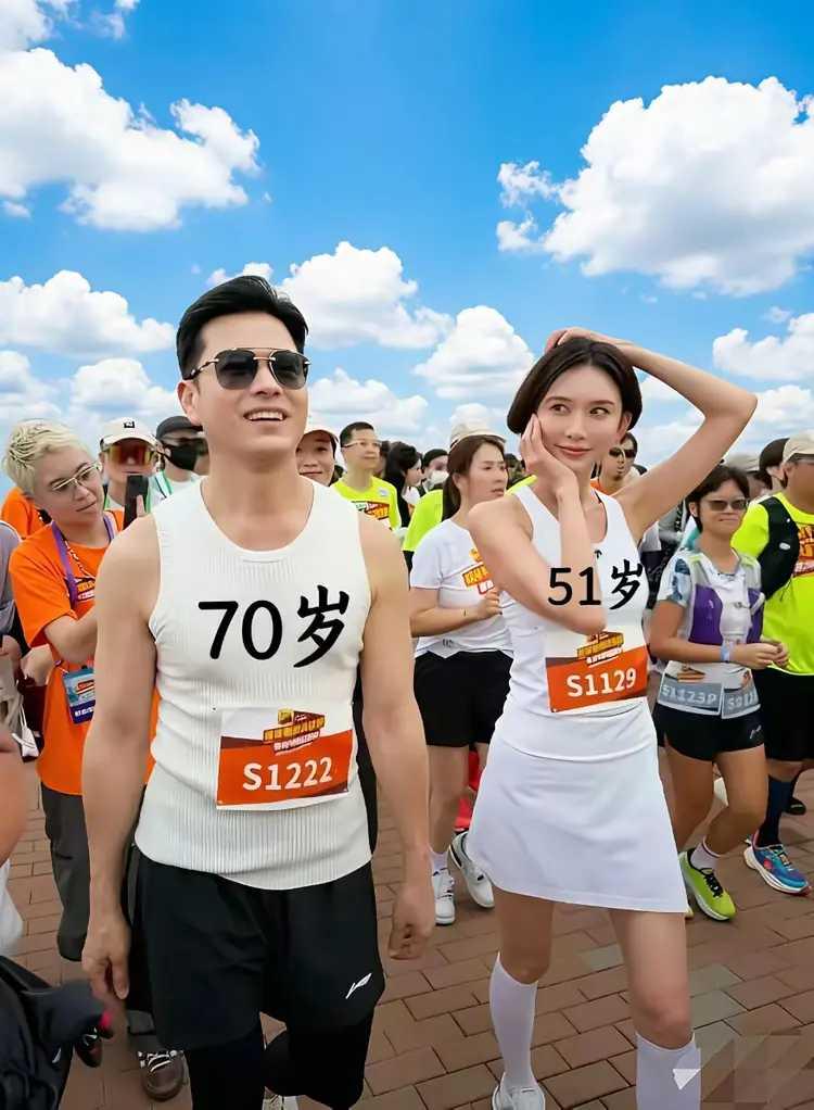 真看不出来，他们都这把年纪了。往小里说少二三十岁，人们都相信。