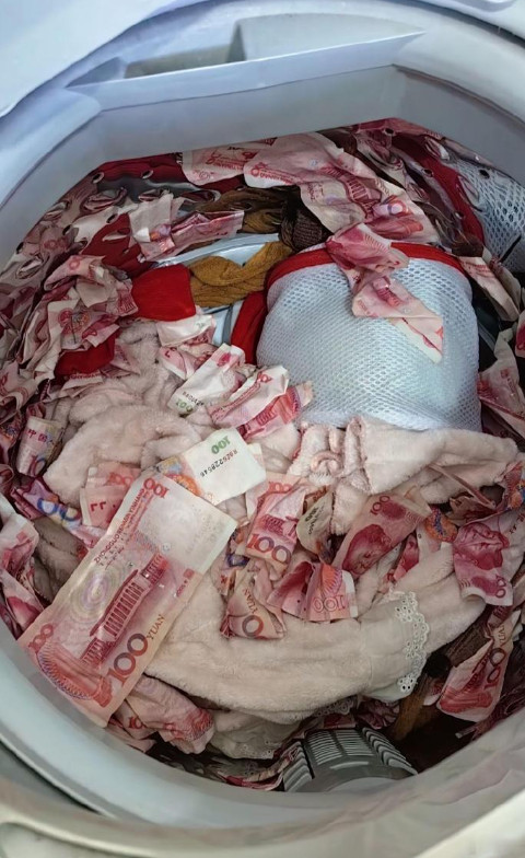 心血来潮洗了个衣服，然后就……🥺怎么办