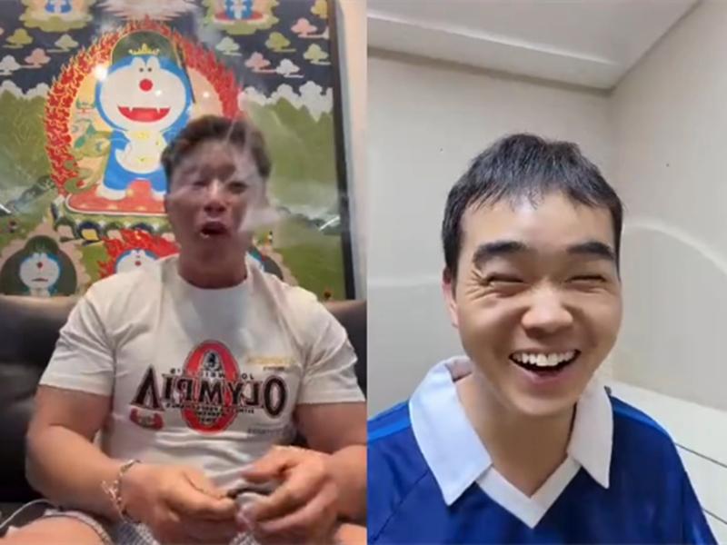 烧饼在家直播，与尚筱菊连麦，背景墙意外成焦点，网友直呼这是侯震的最爱！德云社副总