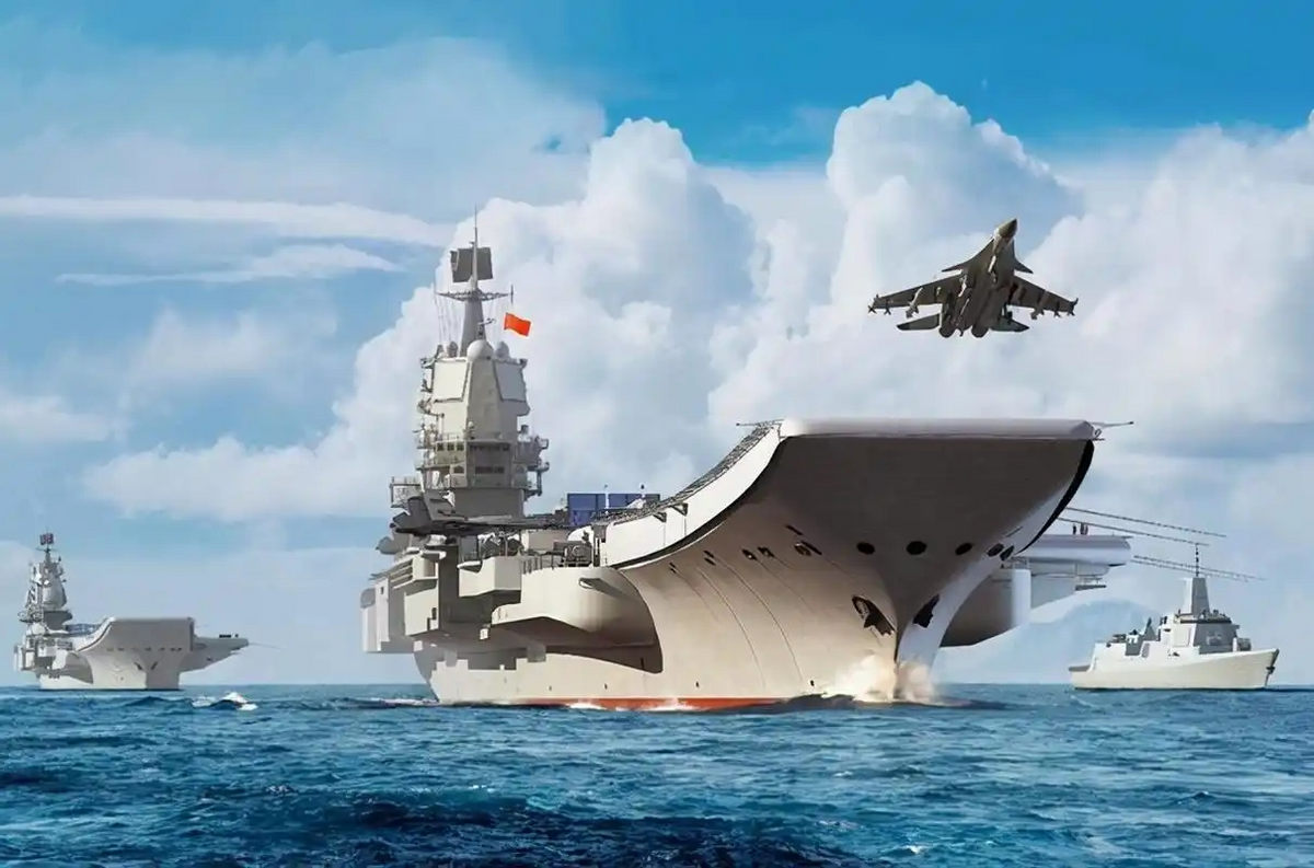 如今韩国打不赢中国，日本打不赢中国，英国打不赢中国，德国打不赢中国，法国打不赢中