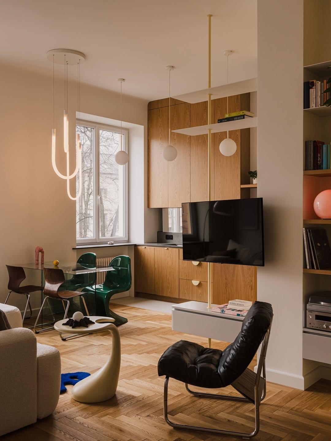 现代复古美学，中性色调衬出松弛高级感🥰一个有高级感的家装应该是怎样的?家