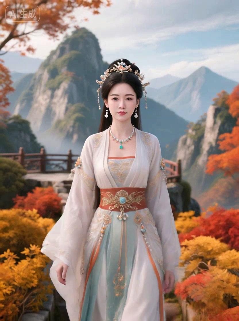 七绝●美景如画/古韵漫步山巅不觉寒，游行谷底绿花观。神州美景如仙境，