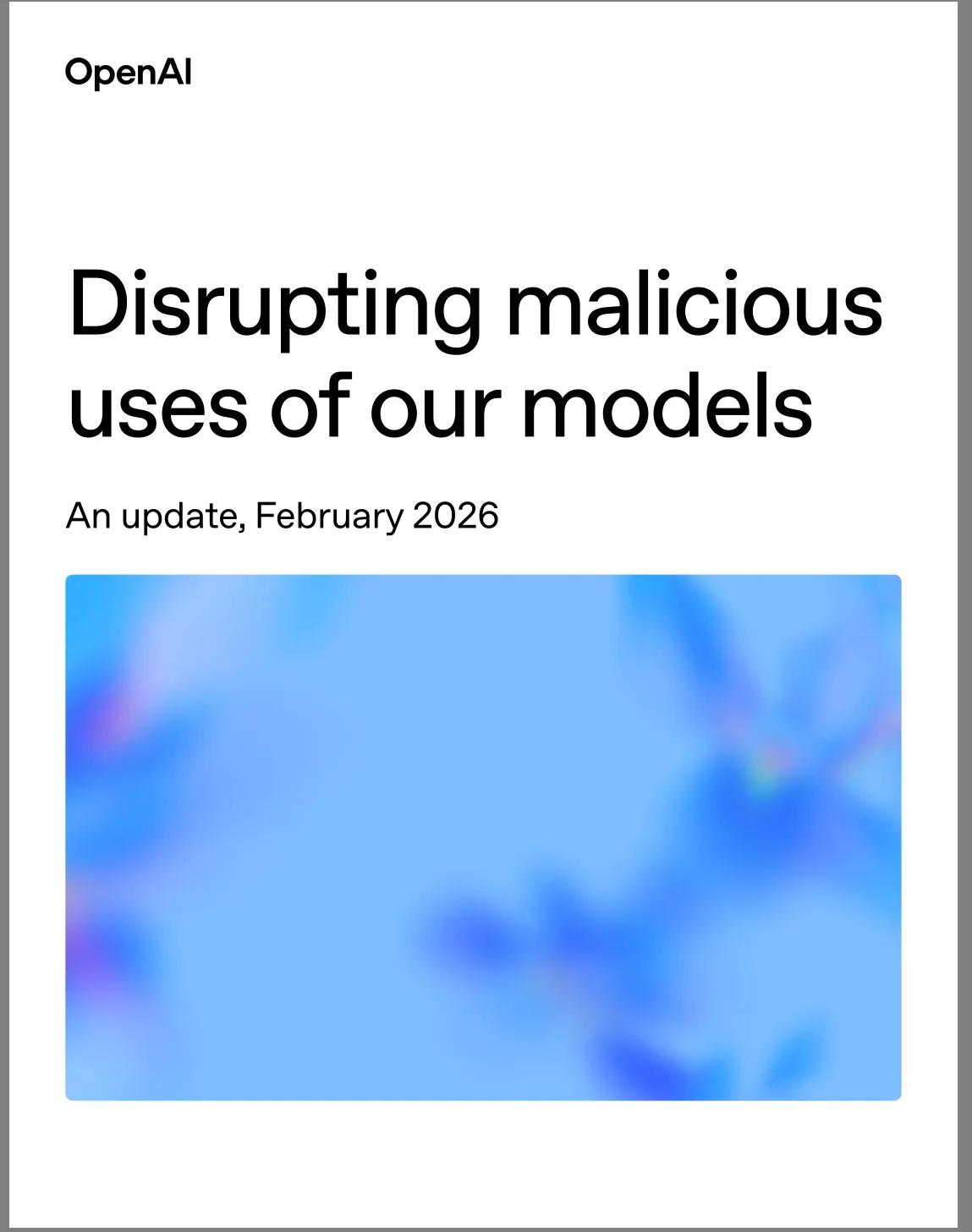 太不专业了-OpenAI2月25日发布的最新报告披露，一名某国执法人员使用