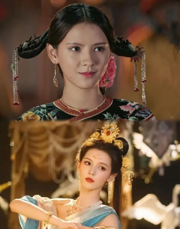 《如懿传》水玲珑要是用浪姐这造型，张予曦早就火了。​​​