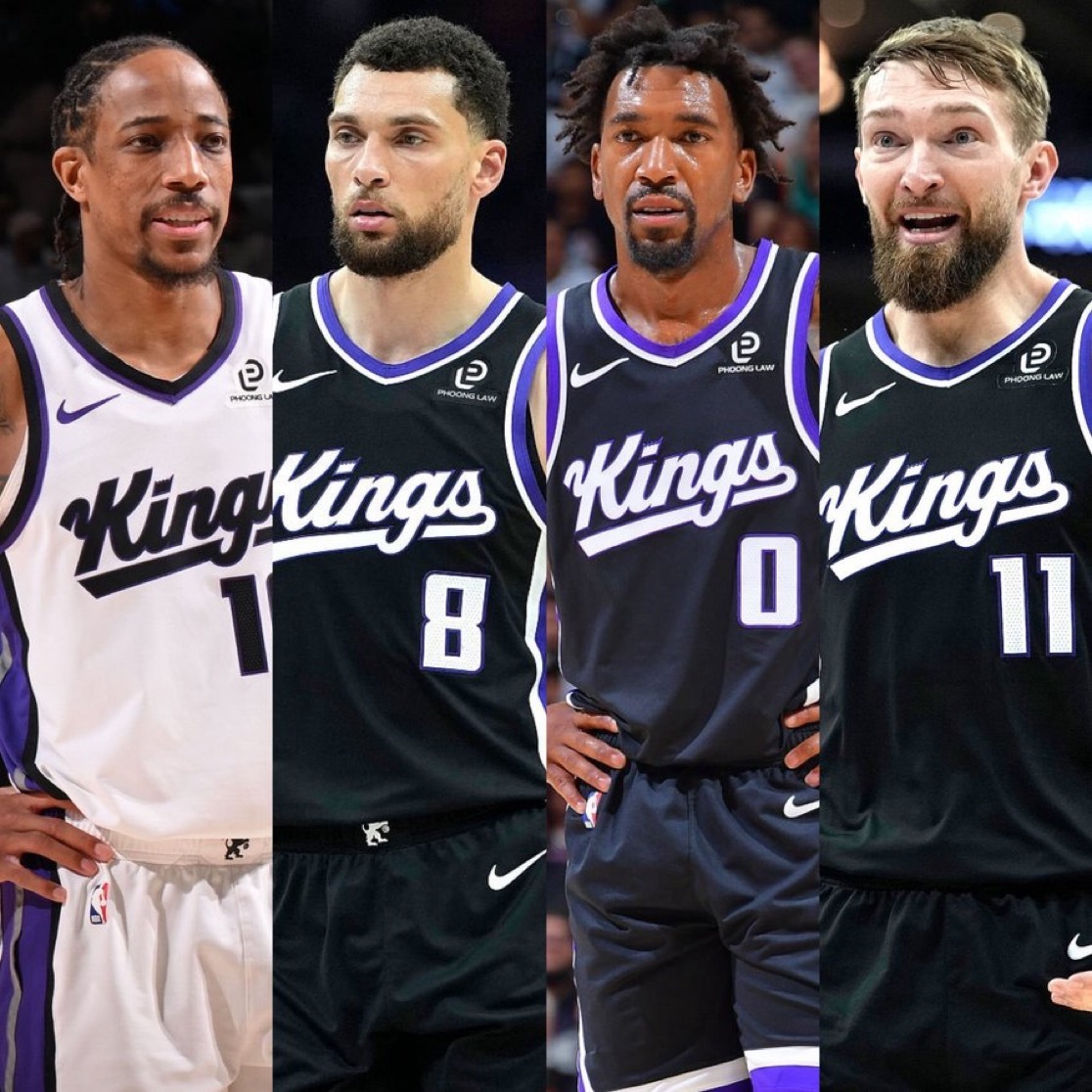 在交易截止日期前，国王队仍在积极兜售四名老将球员：多曼塔斯·萨博尼斯扎克·拉文德