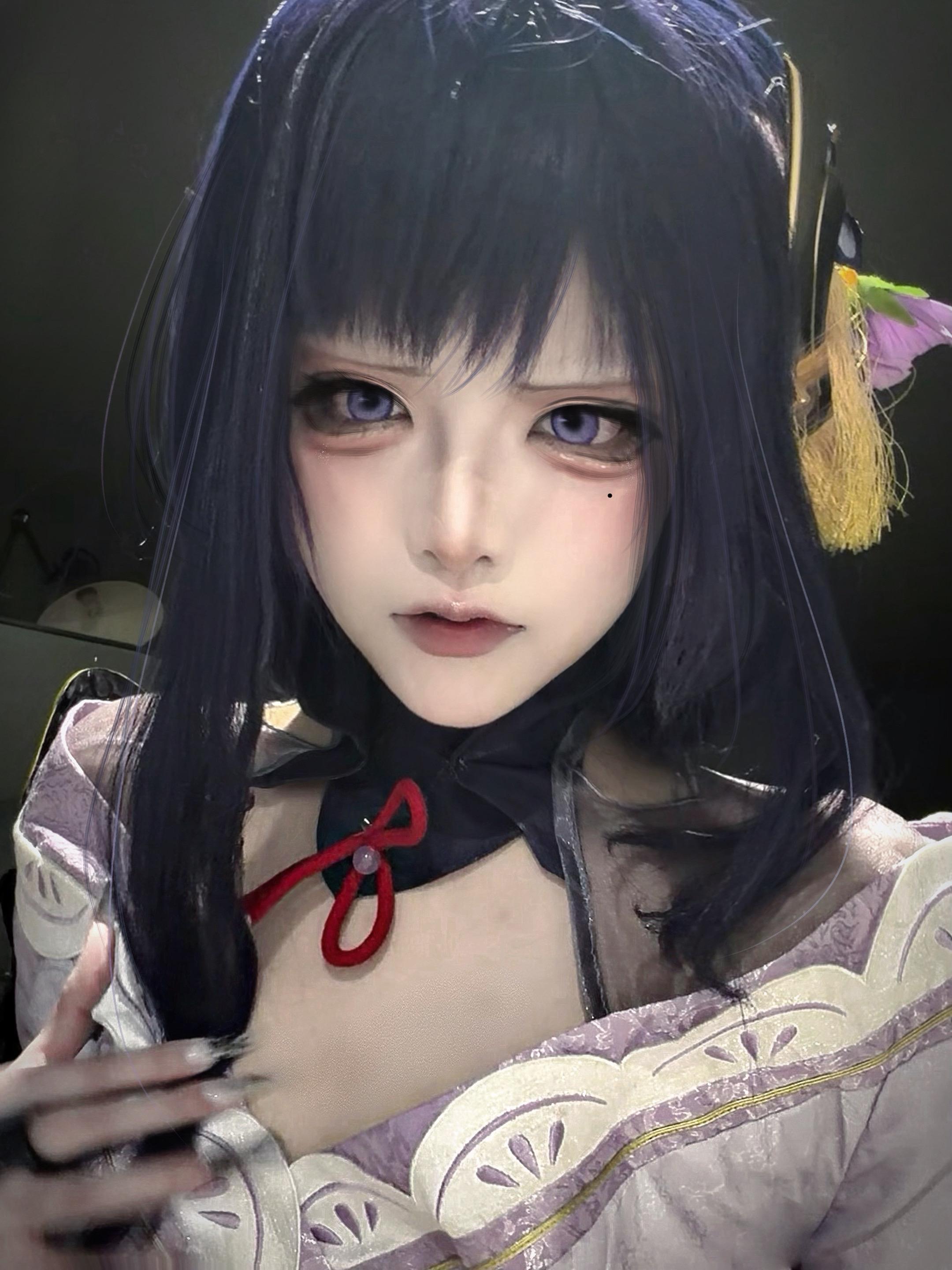 原神 雷电将军 cos 鸣神组