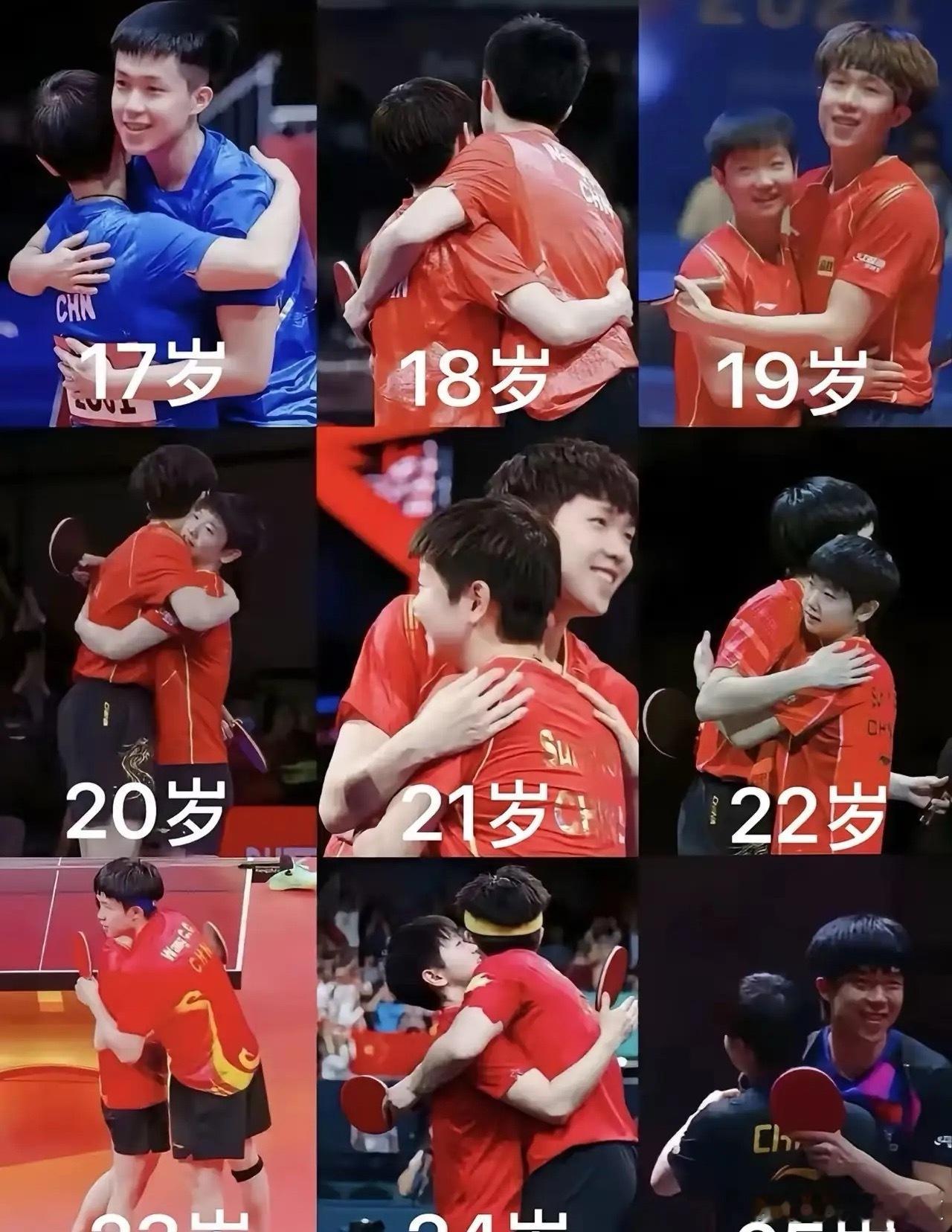 有种强烈的预感王楚钦大概会和孙颖莎一直组合打下去，打完洛杉矶再打下一届。一直打到