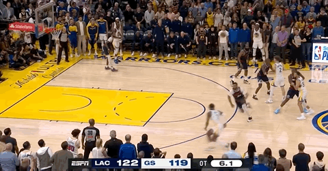 勇士落后，库里为什么不敢投了？？？？