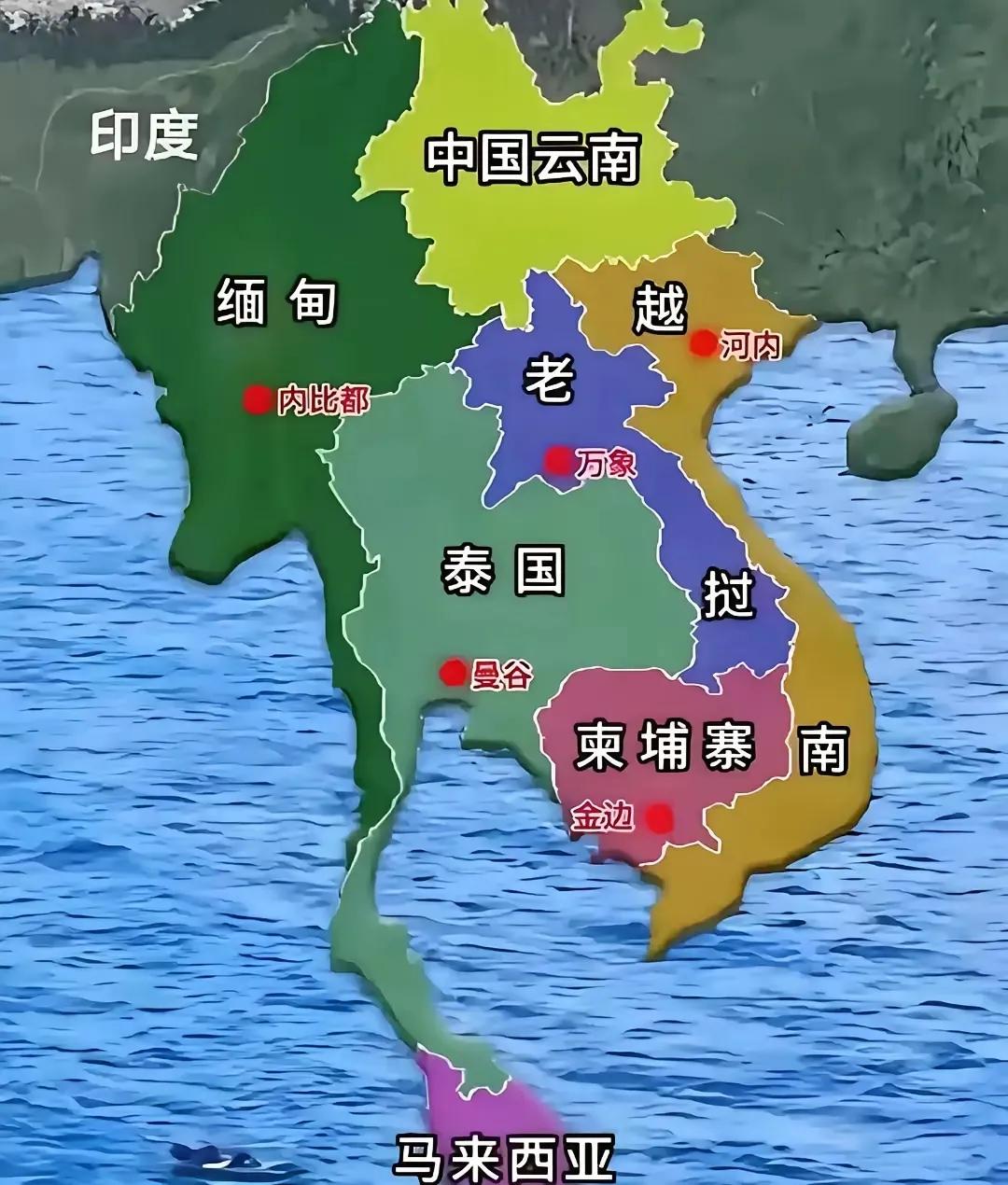 泰国封海柬埔寨，给咱提了个醒！泰国全面海上封锁柬埔寨，断燃料、禁军资，直接