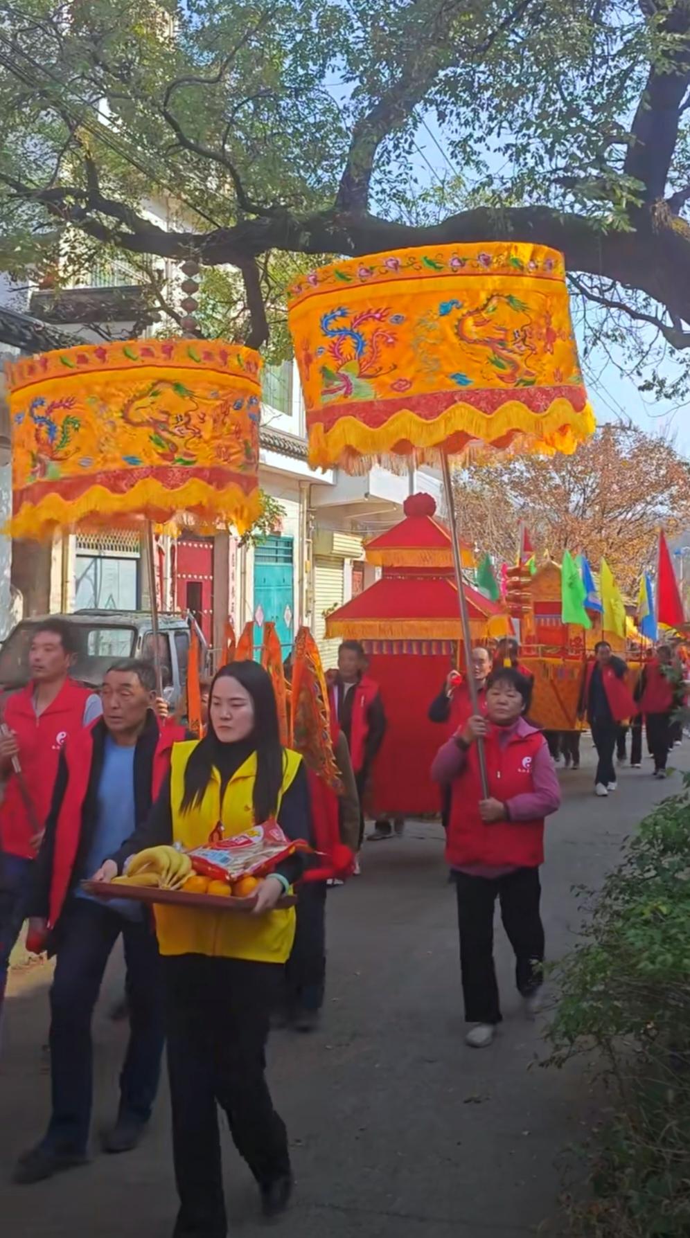 分享一下你随手拍下的照片汝阳县王坪乡椒沟村庙会