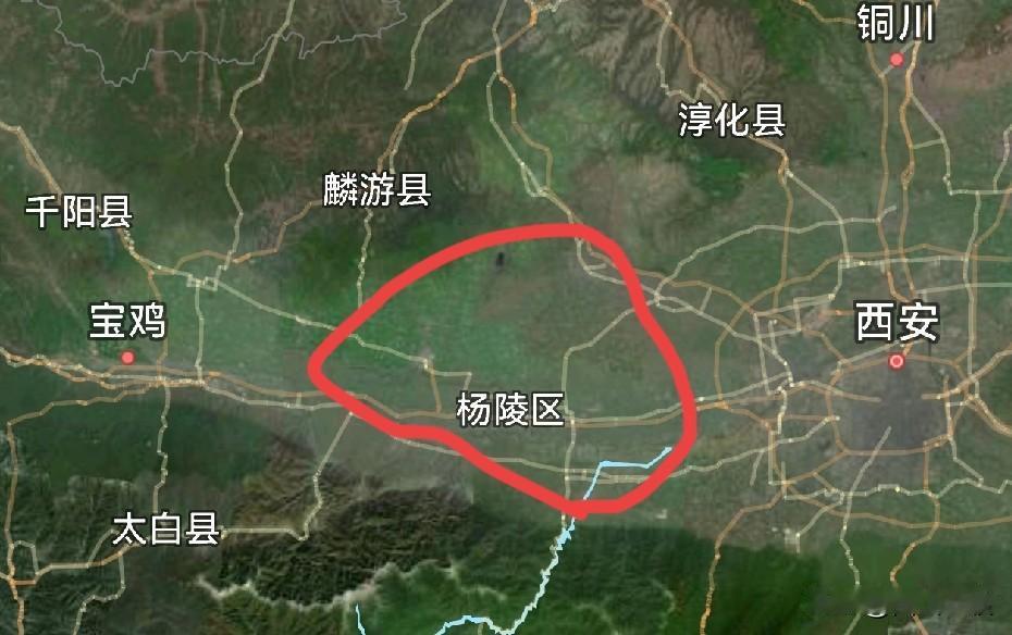 咸阳是个比较特殊的城市，明明下辖三个区，实际主城区却不大，因为还有一个区不仅远离