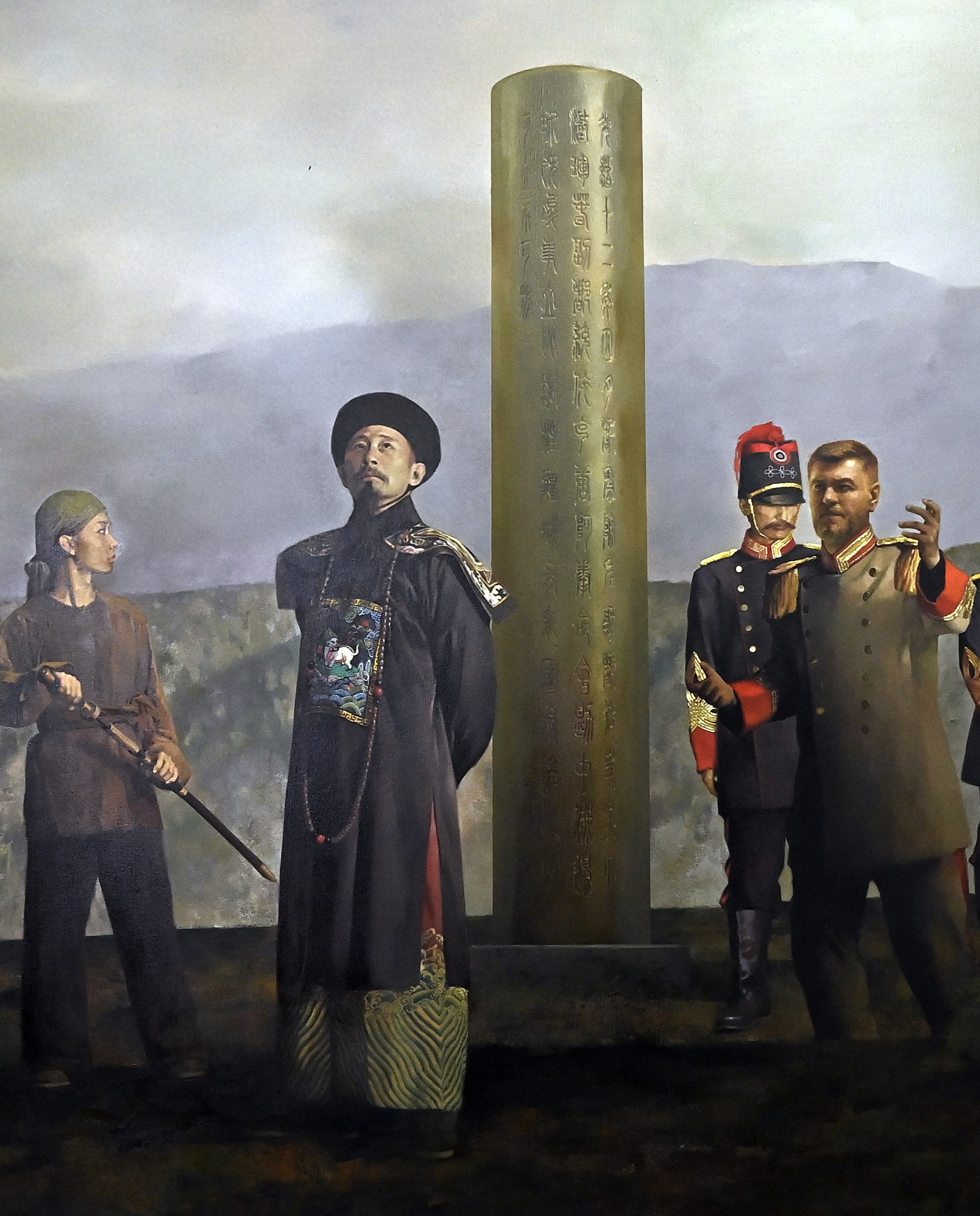 1886年，督办边务大臣吴大澄巡边中俄边境,，一圈走下来，怒火焚烧。25年前，沙