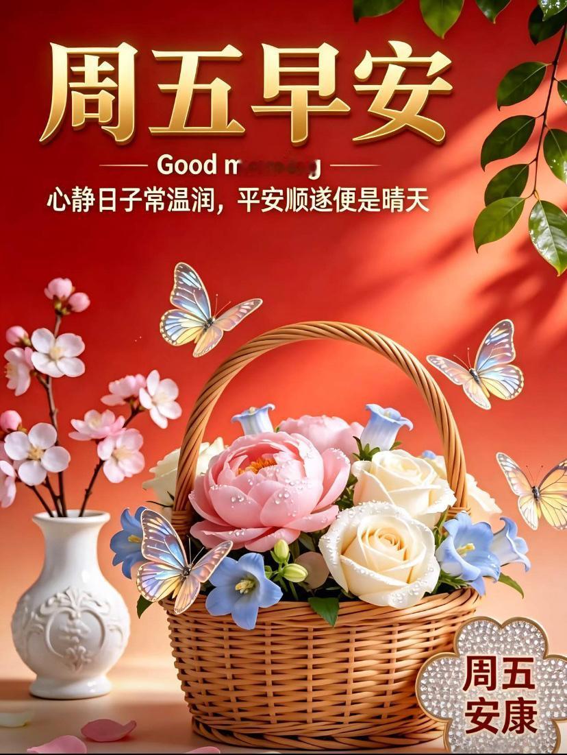 🌺☘️2026./4.24.周五早安心语🌺☘️☀️晨风吹散薄雾，朝阳点